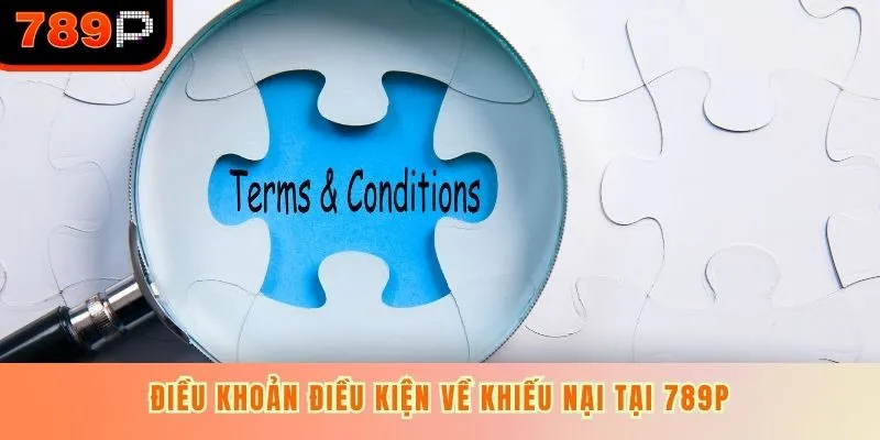 Điều khoản điều kiện về khiếu nại tại 789P